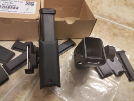 Vendo 2 portacargadores de aluminio marca Emerson para IPSC sin estrenar, son válidos para varias marcas 12