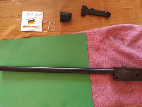 Hola, vendo cañón de weihrauch hw95, es el corto de 410mm, válido también para hw80 y hw98, del año 2018, 10