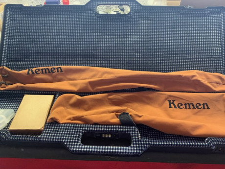 Vendo superpuesta KEMEN -T4 cañones de 71 recamara especial de 18,7 de Brileis 5 dos juegos de culatas 02