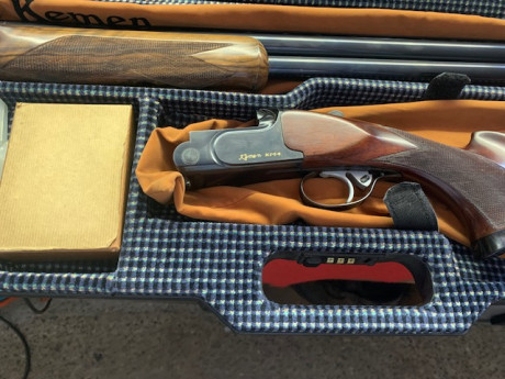 Vendo superpuesta KEMEN -T4 cañones de 71 recamara especial de 18,7 de Brileis 5 dos juegos de culatas 01