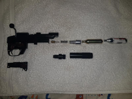   Carabina co2 modelo 286 rifle cerrojo co2 de balines calibre 4.5/177   Hola a todos,os presento mi trabajo 01