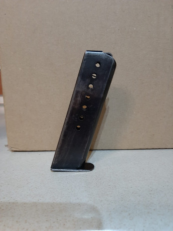 Hola...vendo cargador walther P38 del 9mm en buen estado, también cambiaría por cargador de pistola Star 10