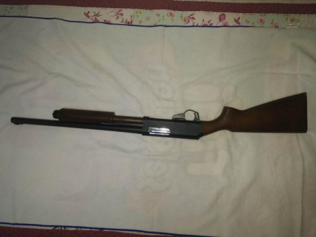 Vendo esta magnífica Escopeta policial, Franchi mod. SPS 350. Miras metálicas y capacidad 4+1
Esta en 00