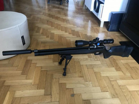 Hola , por falta de uso vendo fx typhoon 4.5 muy precisa.Se la compré a un compañero del foro hace unos 11