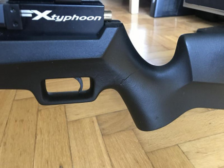 Hola , por falta de uso vendo fx typhoon 4.5 muy precisa.Se la compré a un compañero del foro hace unos 22