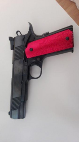 Buenas tardes,

Vendo para hacer hueco esta bonita Norinco 1911 en calibre 45 acp.
Esta super cuidada 11