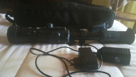 Vendo yukon photon rt 6x50 con el infrarojo de 940(invisible) esta prácticamente nuevo, habré tirado con 01