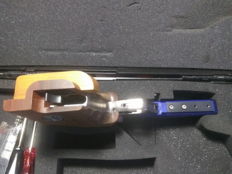 Pongo a la venta pistola Feinwerkbau AW93 .22 LR en perfecto estado, como nueva. Dos contrapesos, llaves, 20