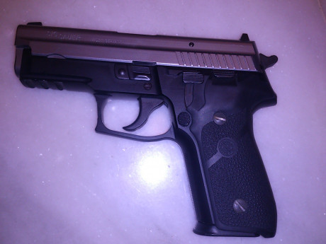 Buenas, despues de haberla tenido a la venta y retirada de la misma, vuelvo a poner mi pistola Sig Sauer 22