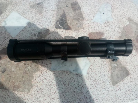 Se vende visor Khales Helia5 de 1-5X24. Visor de batida. Retícula iluminada en segundo plano, regulable 01