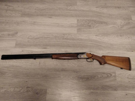 Vendo escopeta superpuesta Lamber 2097 Sporting cañón de 81 cm, ideal para tiro largo ( tiro, caza de 01