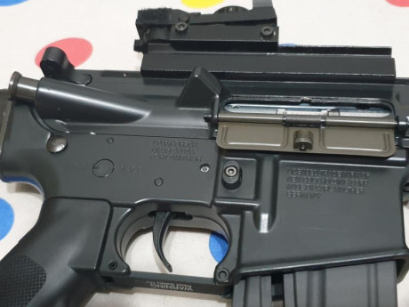 ...Vendo carabina Colt m4 ops de walther. En muy buen estado, con 1 cargador de 10 y 3 de 30 "coleccion". 92