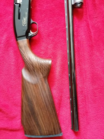 Hola.

Vendo por no usar Browning Sporting Clays , calibre 12-70 . Made in Belgium.
Cañón ported de 71 12