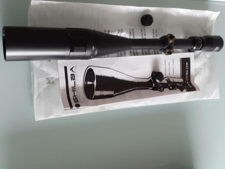 Visor especial field target  o  carabina 22 lr  de  8-32x50  modelo tactical , reticula mill dot, corrige 10