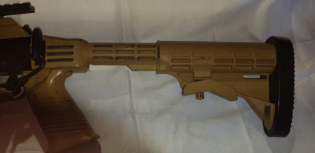 Se vende SAIGA 410/76 Magnun Semiautomatica replica AK Culata retractil, Tapco USA , polichoque del 3 00