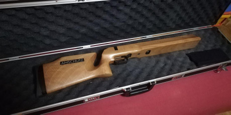 Vendo culata Anschutz para acciones 2007-2013 en perfectisimo estado, sin rayones ni golpes, prácticamente 02