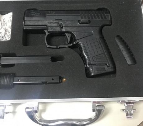 Por jubilación como policia local vendo mi arma particular.
WALTHER PPS 9 mm parabellum en perfecto estado 02