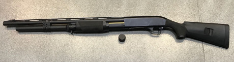 Buenas noches, vendo Benelli M3 Super 90. Escopeta de sobra conocida por todos, y customizada a imagen 01