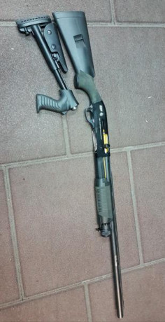 Buenas noches, vendo Benelli M3 Super 90. Escopeta de sobra conocida por todos, y customizada a imagen 20