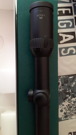 Se vende visor SWAROVSKI Z6 1-6X24 en muy buen estado. Se ha usado en un rifle semiautomático en 4 montería
Reticula 01