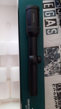 Se vende visor SWAROVSKI Z6 1-6X24 en muy buen estado. Se ha usado en un rifle semiautomático en 4 montería
Reticula 00