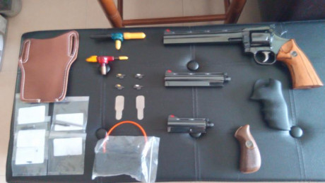 Precioso revólver Dan Wesson 15-2VH (última generación, pavonado, con cañones pesados y ventilados) .357 00