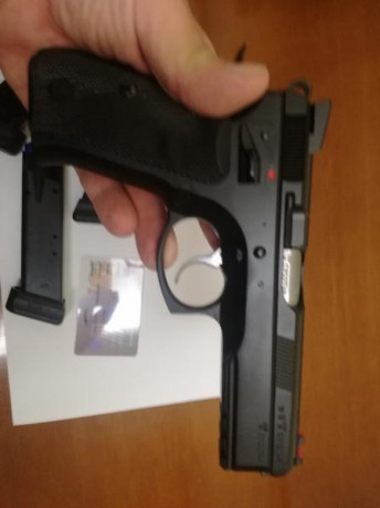 hola vendo pistola cz shadow sp01 usada una vez en precisión para probarla.
la pistola la compre para 01