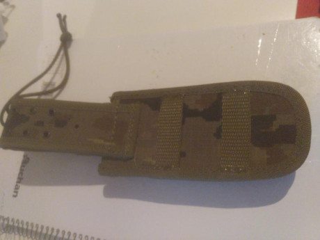 Cuchillo Perseo Factoria Descom ,totalmente nuevo no ha cortado ni papel.
-Dimensiones:
15cm de hoja
28cm 01