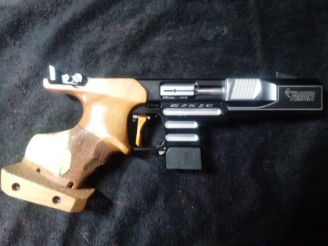 Hola, para hacer caja vendo varias de mis armas.
STI Trojan en 5" : 700€ (VENDIDA)
PARDINI HP32 WC 21