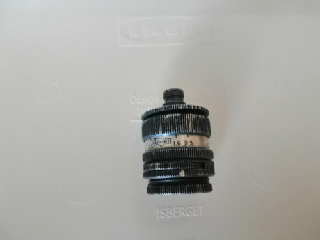 Vendo Iris USADO Anschutz con regulación del iris y 5 posiciones de polarizado, funciona, tiene desgastes 00