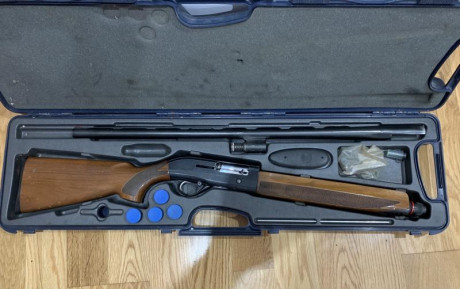 Se vende Beretta AL391 Urika. Cañones cromo-negro-mate de 71cm. Culata original. No se admiten cambios.
La 02