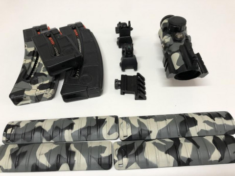 Vendo carabina Smith & Wesson del calibre 22lr, por abandono de actividad de tiro, es una carabina 01