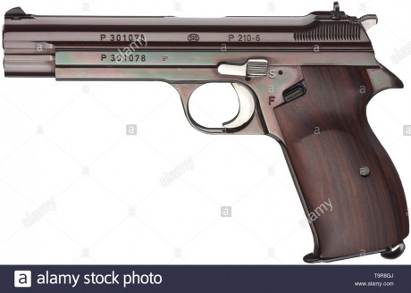 Estaría interesado en comprar pistola de 9mm SIG P210-6 con o sin alza micrométrica pero no deseo ni Sig 20