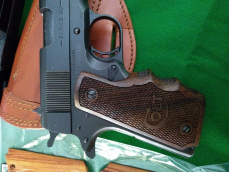 VENDIDA pistola Colt 1991 cal/ 9 mm. Su estado es excelente, disparador afinado y seguro de empuñadura 11