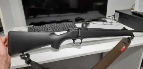 Vendo blaser r93 of road  calibre 300wm
1500€.
Con Monturas blaser carril zeis por 275€ mas.
Tambien posibilidad 00