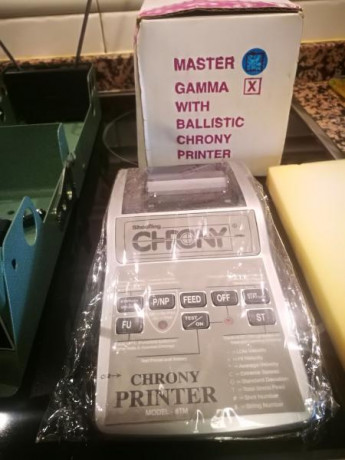 Hola.
Vendo cronógrafo Chrony Máster Gamma nuevo a estrenar. Solo sacado de la caja para fotos.
Me lo 11