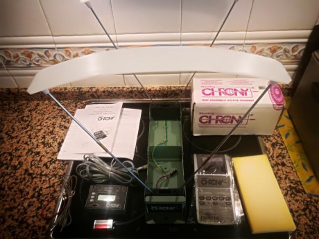 Hola.
Vendo cronógrafo Chrony Máster Gamma nuevo a estrenar. Solo sacado de la caja para fotos.
Me lo 10