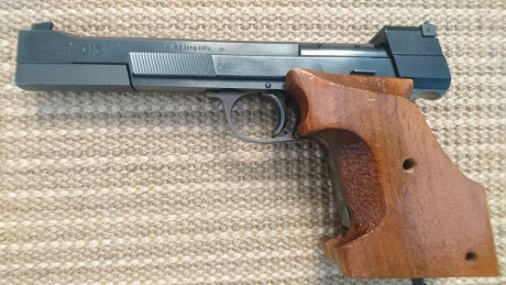  VENDO HÄMMERLI 215 

Por cuestión de cupo y tener otro proyecto en mente, vendo mi muy apreciada pistola 02