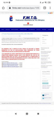 Ya en precisión venían cobrando un canon a las tiradas, pagado por gente de fuera de la madrileña. Ahora 00