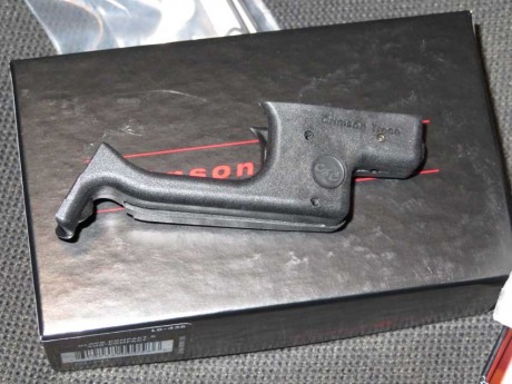 Oferta, nuevo a estrenar. Módulo compacto láser rojo de Crimson Trace para Glock modelo LG-436.
Vale para 00