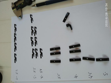 Vendo varias chapas de alza y puntos para la gsp
Las chapas a 10 €
Los puntos a 20 €
Todo más portes.
Están 00