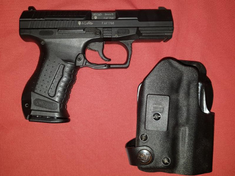 Buenas, pongo en venta esta magnífica y apenas usada Walther P99 Quick Action. Es como una Glock 19, versión 10