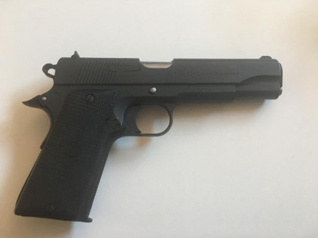 Se vende Llama Max I 9 mm con su maletín, dos cargadores y otro juego de cachas color hueso. Guiada en 01