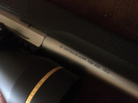 Hsce solo unos dias que  mi último rifle, el SAUER 100 CERATECH 6,5 CREEDMORE, junto con su LEUPOLD VXH5 22