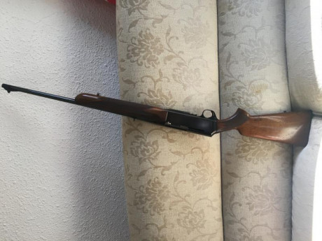 Se vende rifle Browning BAR I en perfecto estado de maderas y funcionamiento.
Alza micrométrica que permite 02