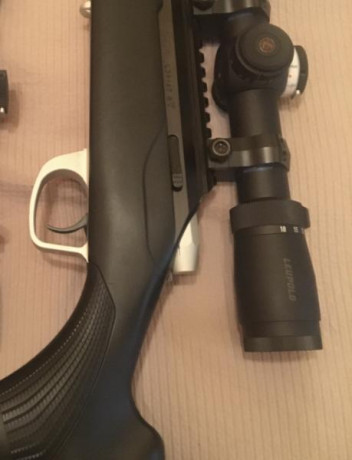 Hsce solo unos dias que  mi último rifle, el SAUER 100 CERATECH 6,5 CREEDMORE, junto con su LEUPOLD VXH5 141