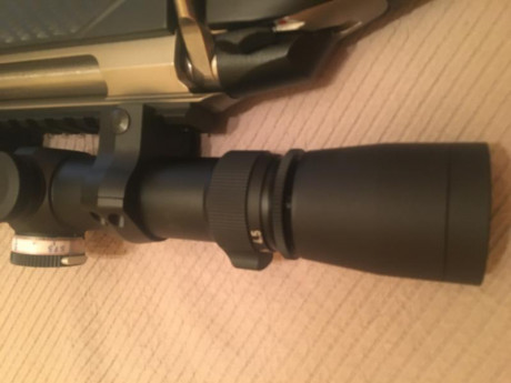 Hsce solo unos dias que  mi último rifle, el SAUER 100 CERATECH 6,5 CREEDMORE, junto con su LEUPOLD VXH5 140