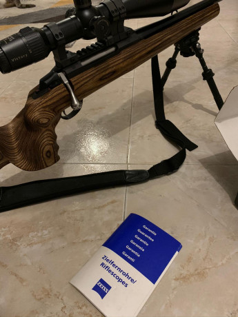 - Rifle Tikka T3 calibre 300 win mag Custom  por maestro armero (Atlas armeros)

-Bedding de resina ( 02