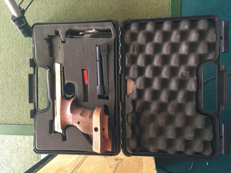 Buenas, vendo Hammerli X-ESSE SPORT CAL. 22 en perfecto estado, todos los accesorios originales, se compró 00