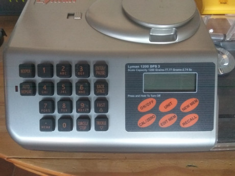 Pongo en venta una dosificadora de pólvora digital de la marca Lyman. Esta en perfecto estado
Funciona 10